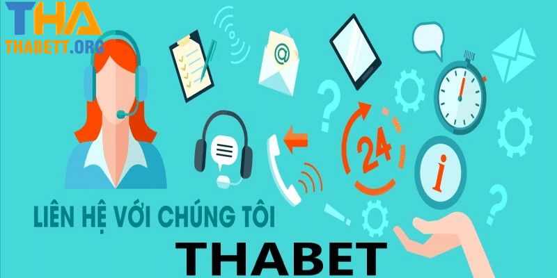 Liên hệ với thabet thông qua nhiều phương thức khác nhau 